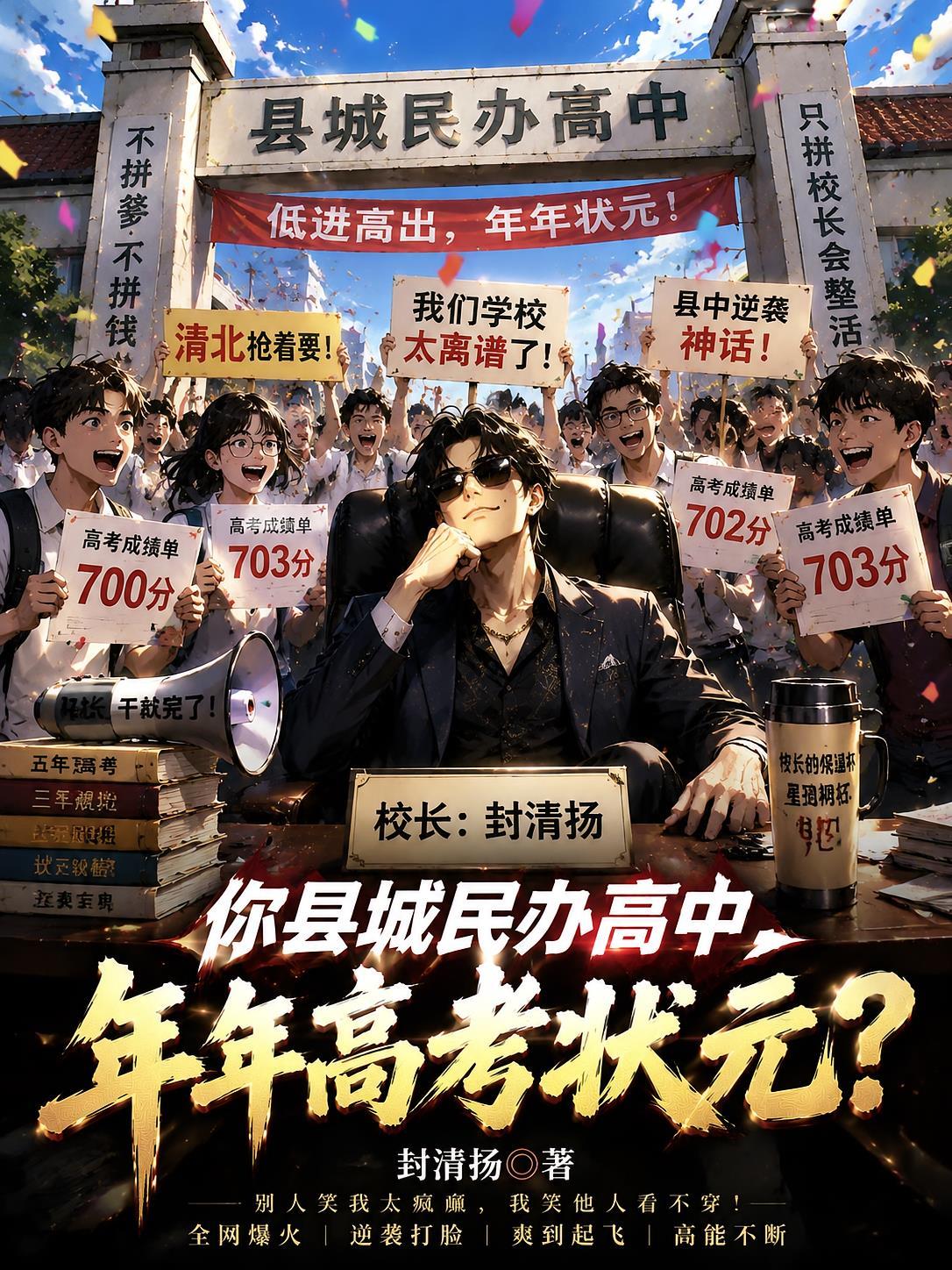 你县城民办高中，年年高考状元？